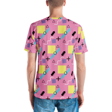 Memphis Colorful Pattern 04 All-Over Print Men's Crew Neck T-Shirt