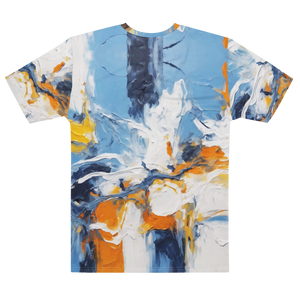 Pray & Forgive Oil Painting All-Over Print Men's Crew Neck T-Shirt