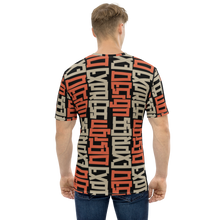 Design Express Typography Pattern All-Over Print Men's Crew Neck T-Shirt