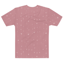 Cute Pink Swan All-Over Print Men's T-Shirt