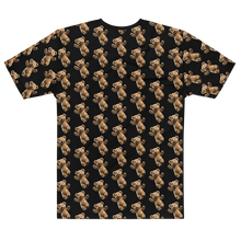 Happy Teddy Bear Pattern All-Over Print Men's T-Shirt