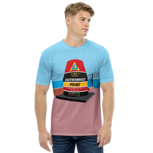 Southernmost Point All-Over Print Men's Crew Neck T-Shirt