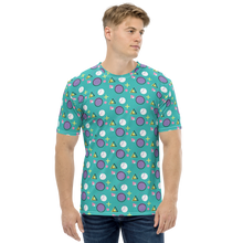 Memphis Colorful Pattern 01 All-Over Print Men's Crew Neck T-Shirt