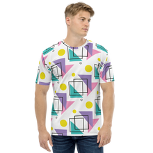 Memphis Colorful Pattern 02 All-Over Print Men's Crew Neck T-Shirt