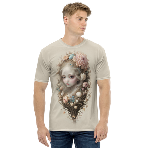 Curious All-Over Print Men's T-Shirt