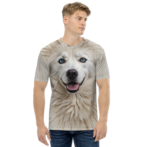 Siberian Husky All-Over Print Men's T-Shirt