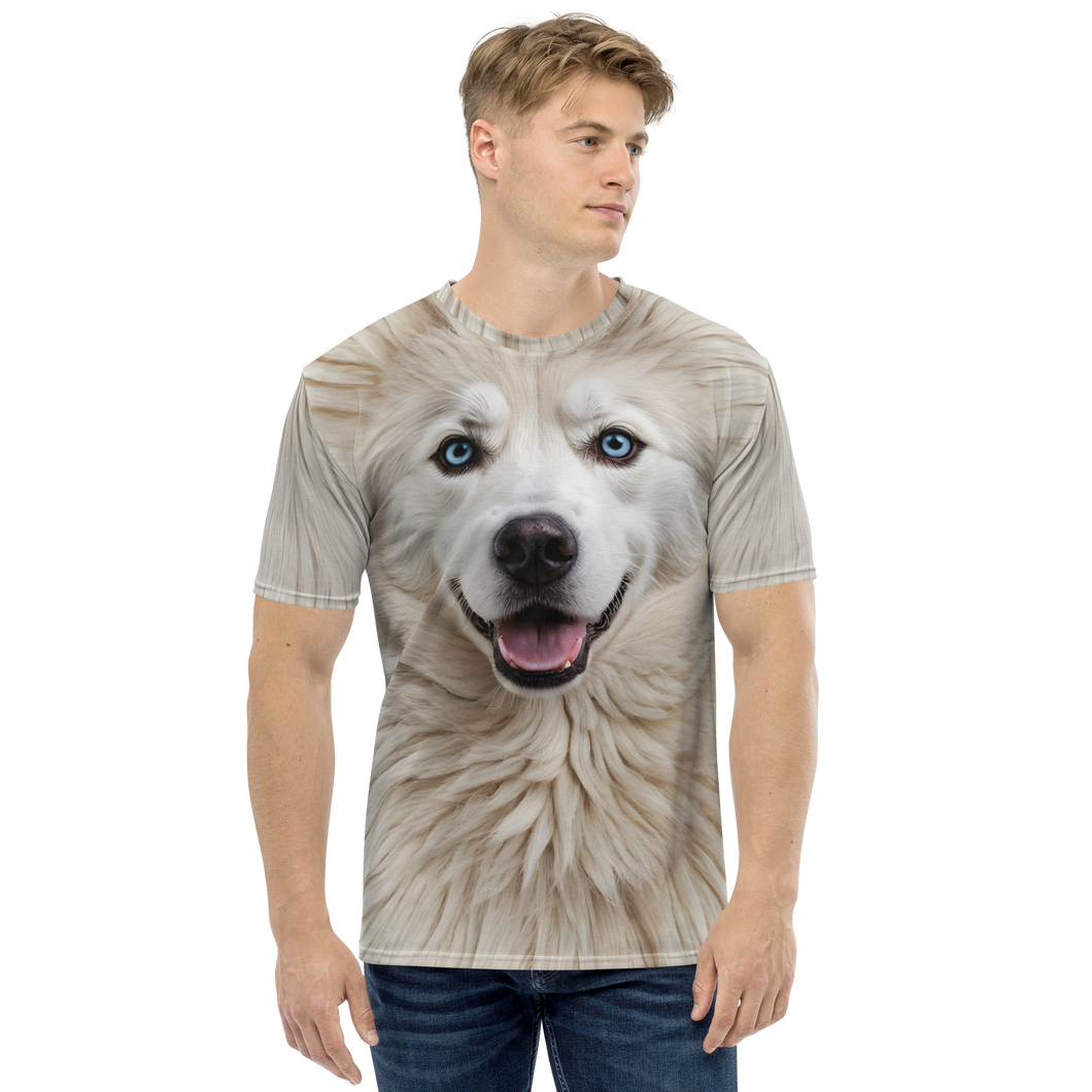 Siberian Husky All-Over Print Men's T-Shirt