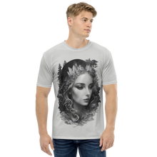 Grayscale Gaia All-Over Print Men's T-Shirt