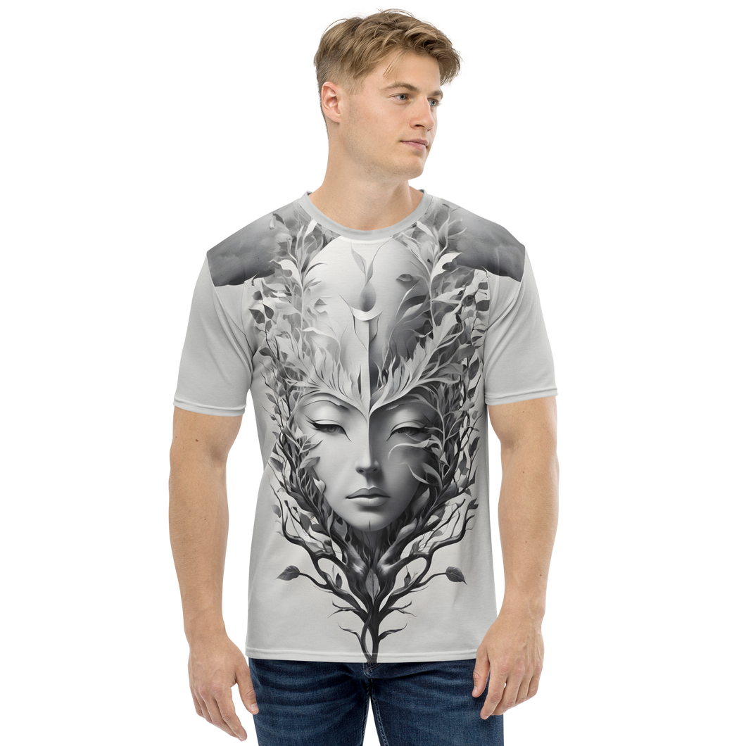 Life Balance With Nature All-Over Print Men's T-Shirt