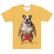 Bulldog X-Tape Yellow All-Over Print Men's T-Shirt