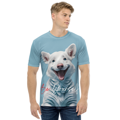 Cute Dog Be Yourself All-Over Print Men's T-Shirt