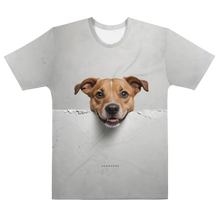 Smile Dog Peep All-Over Print Men's T-Shirt