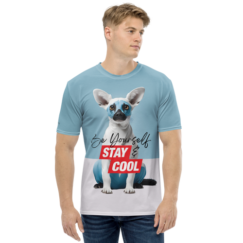 Be Yourself & Stay Cool All-Over Print Men's T-Shirt