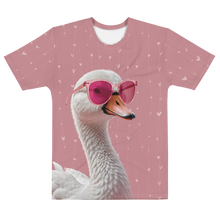 Cute Pink Swan All-Over Print Men's T-Shirt