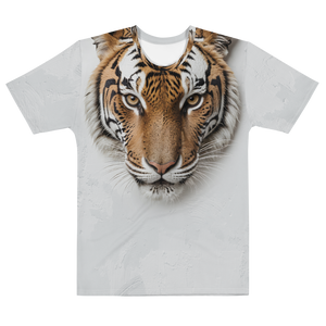 Silent Tiger Head All-Over Print Men's T-Shirt