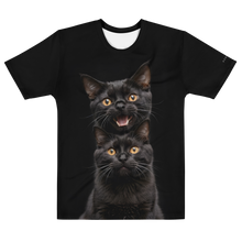 Two Black Cats Follows All-Over Print Men's T-Shirt