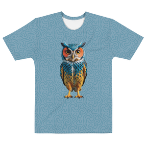 Blue Owl All-Over Print Men's T-Shirt