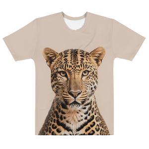 Leopard Potrait All-Over Print Men's T-Shirt