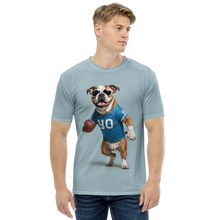 Bulldog Basketball All-Over Print Men's T-Shirt