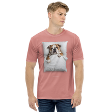 Sleeping Bulldog All-Over Print Men's T-Shirt