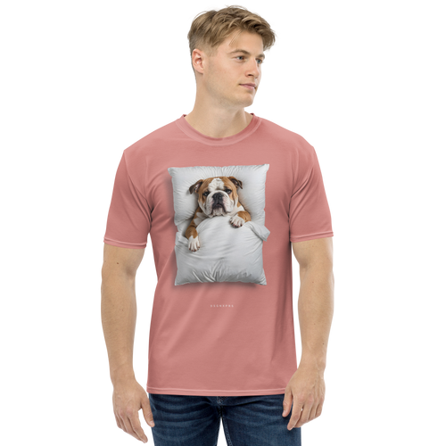 Sleeping Bulldog All-Over Print Men's T-Shirt