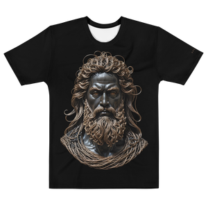 Zeus Copper Wire Sculpture All-Over Print Men's T-Shirt