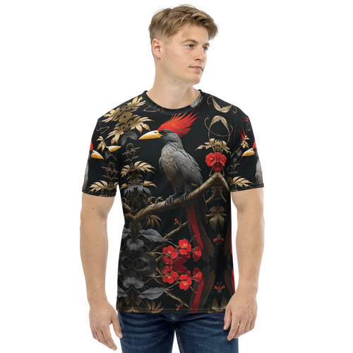 Beauty Tropical Bird All-Over Print Men's T-Shirt