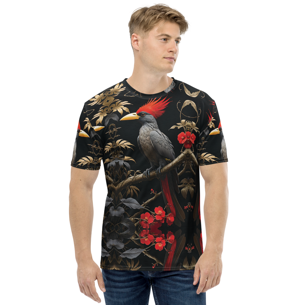 Beauty Tropical Bird All-Over Print Men's T-Shirt