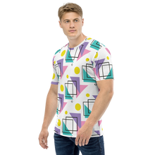 Memphis Colorful Pattern 02 All-Over Print Men's Crew Neck T-Shirt