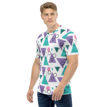 Memphis Colorful Pattern 03 All-Over Print Men's Crew Neck T-Shirt