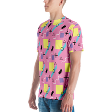 Memphis Colorful Pattern 04 All-Over Print Men's Crew Neck T-Shirt