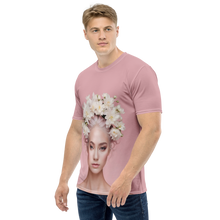 Pink Female Art All-Over Print Men's Crew Neck T-Shirt