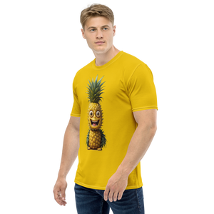 Unforgotable Funny Pineapple All-Over Print Men's Crew Neck T-Shirt