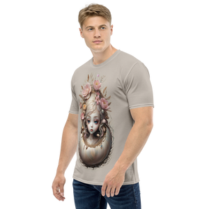 Hatch All-Over Print Men's Crew Neck T-Shirt