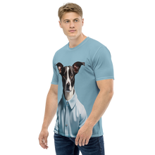 Sad Dog Blue All-Over Print Men's T-Shirt