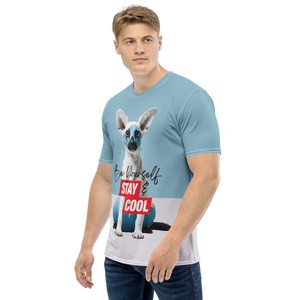 Be Yourself & Stay Cool All-Over Print Men's T-Shirt