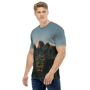 The Best View Comes All-Over Print Men's T-Shirt