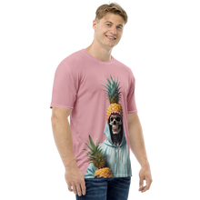 Skull Pineapple All-Over Print Men's Crew Neck T-Shirt