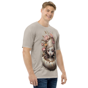 Hatch All-Over Print Men's Crew Neck T-Shirt