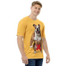 Bulldog X-Tape Yellow All-Over Print Men's T-Shirt