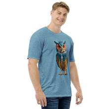 Blue Owl All-Over Print Men's T-Shirt