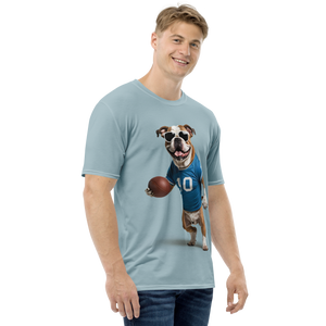 Bulldog Basketball All-Over Print Men's T-Shirt