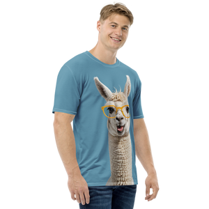 Funky Lamma All-Over Print Men's T-Shirt