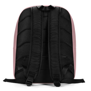 Pink Female Art Minimalist Backpack