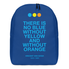 There is No Blue Minimalist Backpack