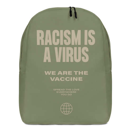 Racism is a Virus Minimalist Backpack