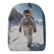 Astronaut Snow Minimalist Backpack