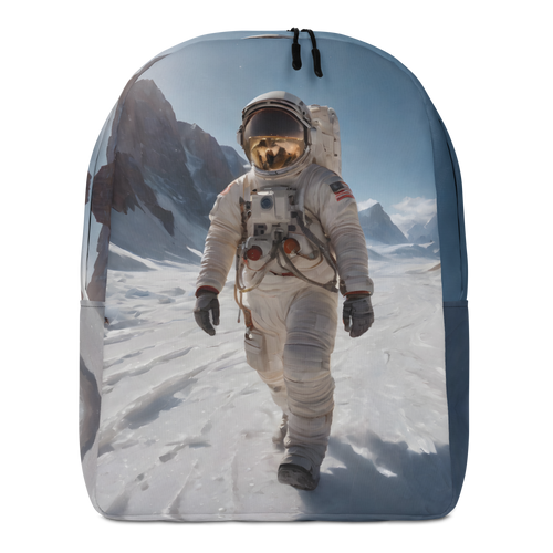 Astronaut Snow Minimalist Backpack