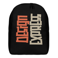 Design Express Typography Minimalist Backpack