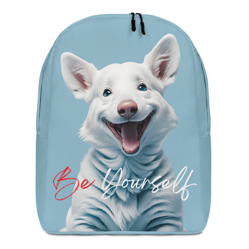 Cute Dog Be Yourself Minimalist Backpack